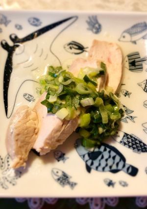 しっとり鶏ハム　爽やかレモン葱だれ-レシピのメイン写真