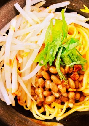 ちょっとだけピリ辛！簡単納豆まぜそば-レシピのメイン写真