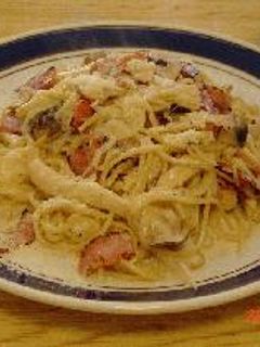 エリンギのクリームパスタ-レシピのメイン写真