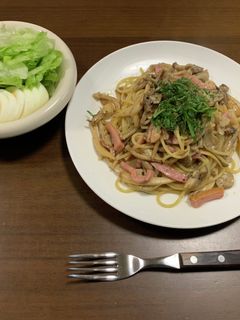 香り豊かなきのこの和風スパゲティ-レシピのメイン写真