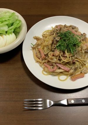 香り豊かなきのこの和風スパゲティ-レシピのメイン写真