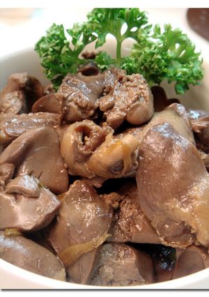 鶏キモ ♪ 甘っ辛 ♪ 煮込み-レシピのメイン写真