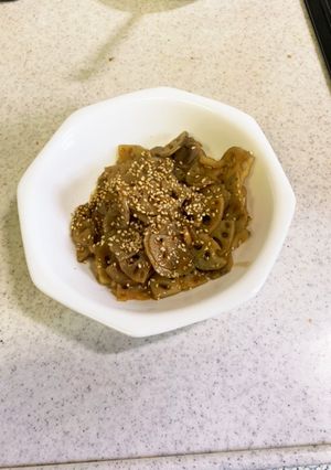 10分で出来る蓮根のきんぴら-レシピのメイン写真