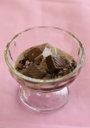 お手軽♪長芋チョコプリン♪（卵不使用）-レシピのメイン写真