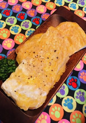 耳隠れ玉子焼きと一体化テーブルクロスパン-レシピのメイン写真