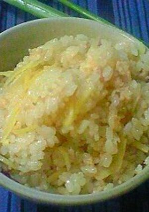 出西生姜ご飯(新生姜ご飯)-レシピのメイン写真