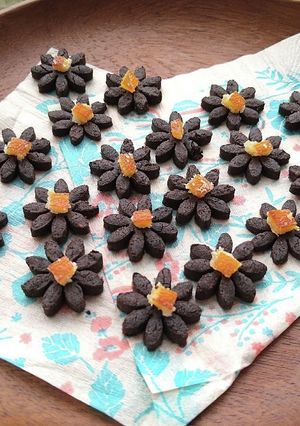 大人の味! 米粉のビターチョコクッキー-レシピのメイン写真