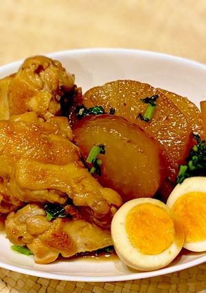 手羽元大根〜こってり煮〜-レシピのメイン写真