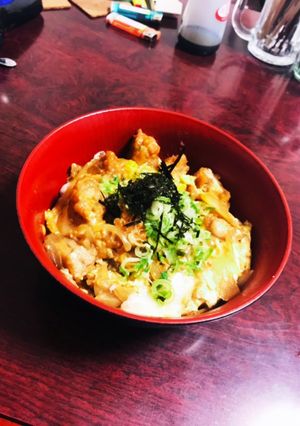 唐揚げ親子丼-レシピのメイン写真