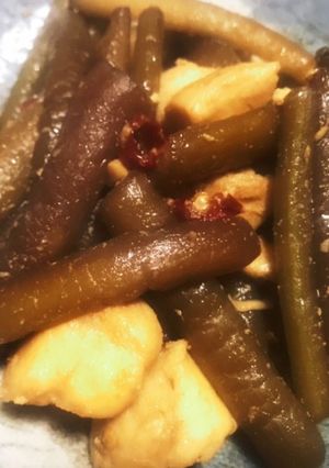 とっても美味しい！つわぶきのきんぴら-レシピのメイン写真
