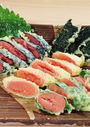 明太子の天ぷら-レシピのメイン写真
