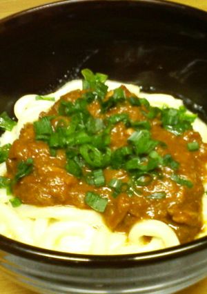釜上げチーたまカレーうどん♪-レシピのメイン写真