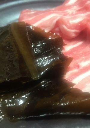 美味しい！生わかめはぜひしゃぶしゃぶで♪-レシピのメイン写真