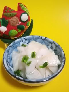 かぶのレモンサラダ-レシピのメイン写真