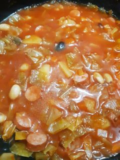 カゴメ基本のトマトソース♪ミネストローネ-レシピのメイン写真