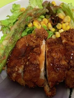 1人でもサクサク衣のチキンカツ-レシピのメイン写真
