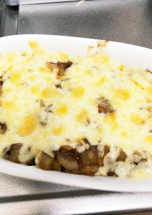 市販のルーで　大根とひき肉のグラタン-レシピのメイン写真