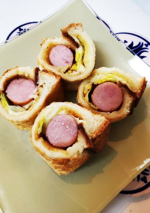 食パンのウインナーロール-レシピのメイン写真