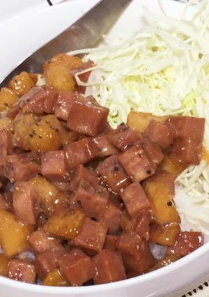 ポテト&ポーク丼　簡単　ランチにも-レシピのメイン写真
