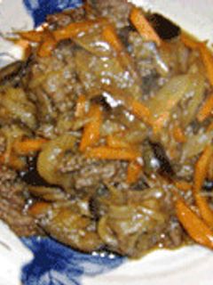 牛肉と野菜の炒め煮-レシピのメイン写真