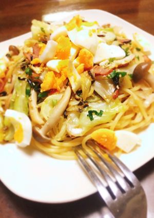 邪道和風パスタ-レシピのメイン写真