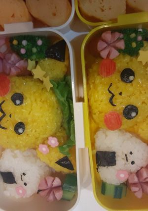 ピカチュウ弁当-レシピのメイン写真