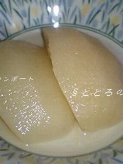 和梨のコンポート-レシピのメイン写真