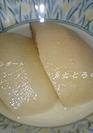 和梨のコンポート-レシピのメイン写真