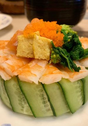 ヘルシーな押し寿司ケーキ-レシピのメイン写真