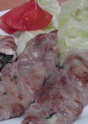 梅肉と大葉で簡単♪さっぱり豚肉チーズ-レシピのメイン写真