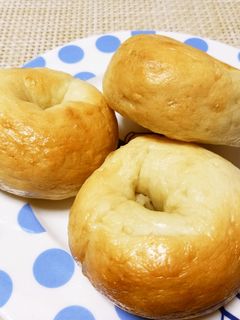 お家で作れる!簡単ベーグル-レシピのメイン写真