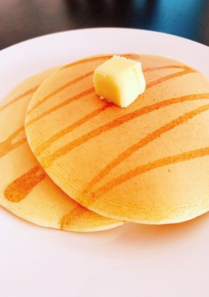 もっちりパンケーキ-レシピのメイン写真