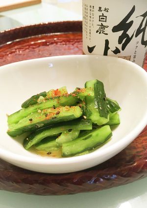 暴力はやめて！☆七味たたきキュウリ-レシピのメイン写真