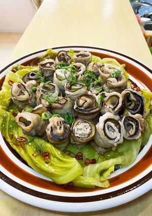 茄子と豚肉のくるくる焼き-レシピのメイン写真