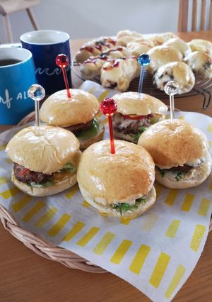ハンバーガー-レシピのメイン写真