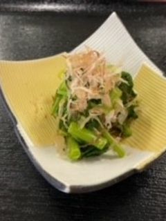 なばなの和え物-レシピのメイン写真