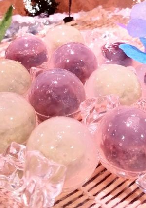 15kg減量中に作ってた製氷皿で作るあんこ玉寒天-レシピのメイン写真