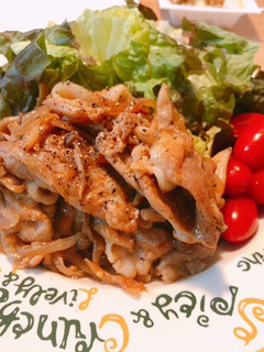 コチュジャンなし♪韓国豚焼肉風炒め-レシピのメイン写真