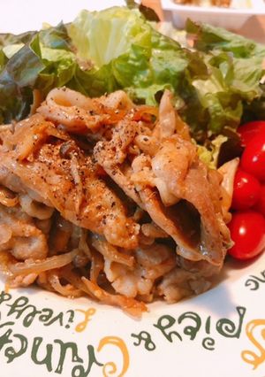 コチュジャンなし♪韓国豚焼肉風炒め-レシピのメイン写真