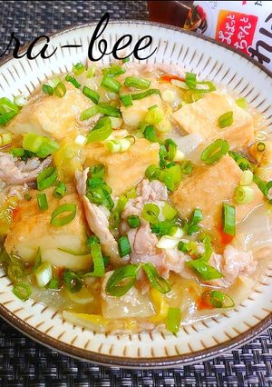 これうま中華♪絹揚げと白菜の簡単とろみ煮-レシピのメイン写真