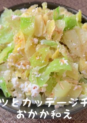 キャベツとカッテージチーズのおかか和え-レシピのメイン写真