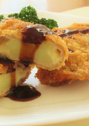 豚ロース肉で巻いて！じゃがチーズフライ-レシピのメイン写真
