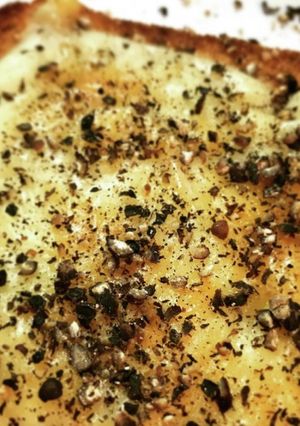 胡椒を味わう【究極のチーズトースト】-レシピのメイン写真