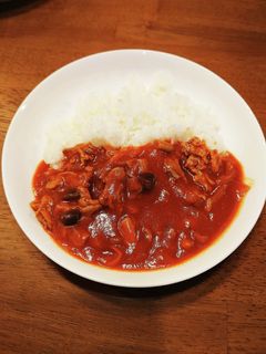 ルーなしトマトジュースでハヤシライス-レシピのメイン写真
