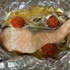 รูปของ 鮭のホイル焼き