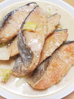 鮭と白菜のクリーム煮-レシピのメイン写真