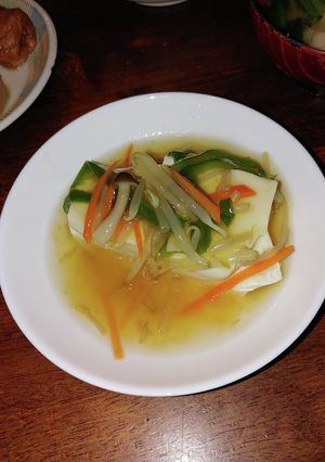 豆腐の野菜あんかけ-レシピのメイン写真