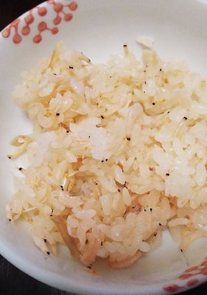 おきあみとしょうがの炊き込みご飯-レシピのメイン写真