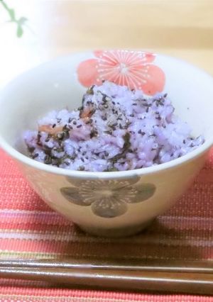 ☆ハンダマと梅干しの炊き込みご飯☆-レシピのメイン写真