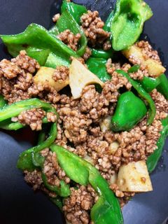 ひき肉とシャキシャキ野菜たちの炒めもの-レシピのメイン写真